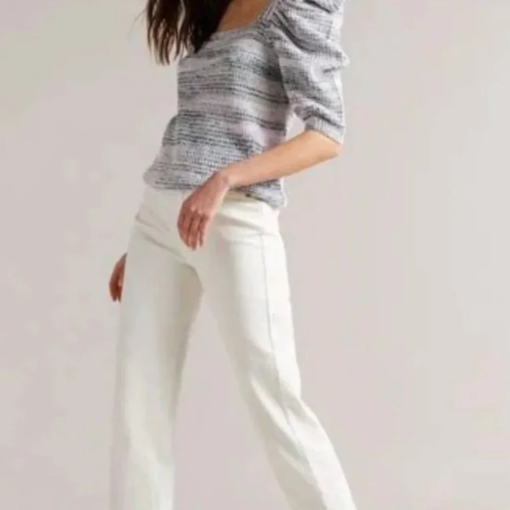 NWT Ted Baker London Aspel Cotton Puff Sleeves Detailed Sweater - Picture 5 of 10